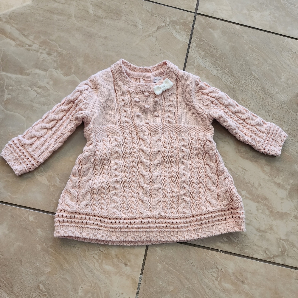 Baby girl knit dress